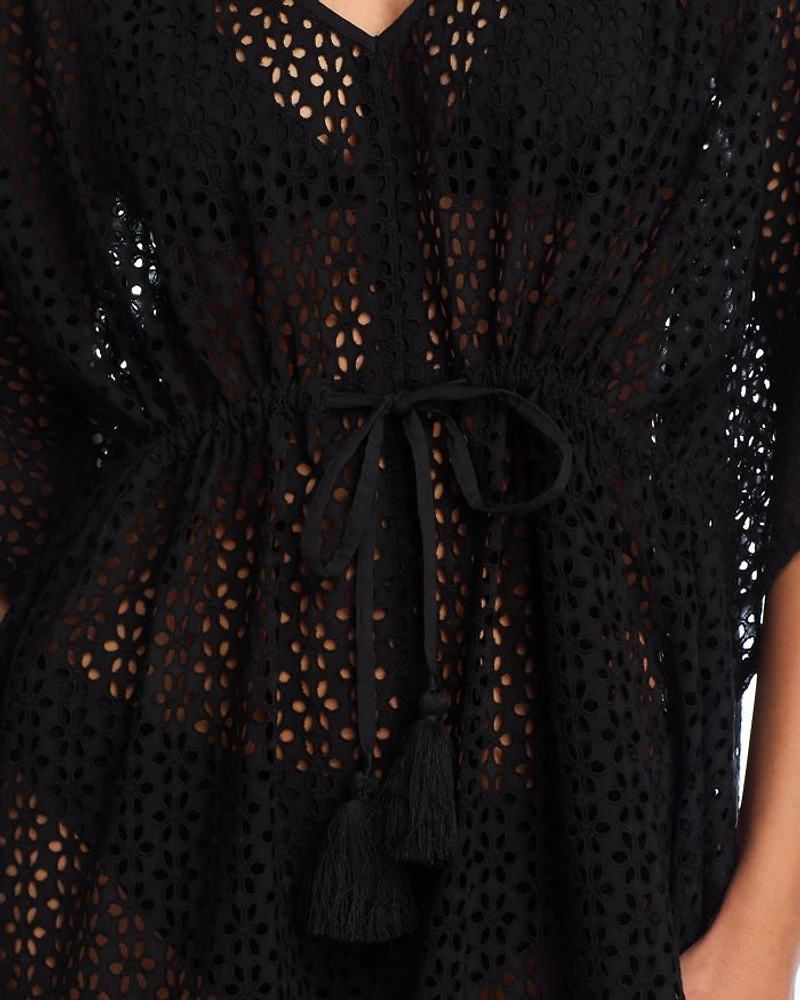 Butterfly Eyelet Swim Cover Up