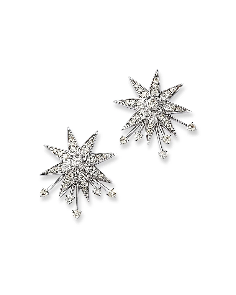 Bloomingdale's Fine Collection Diamond Starburst Statement Earrings