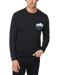 Hit The Slopes Cotton Printed Classic Fit Sweatshirt