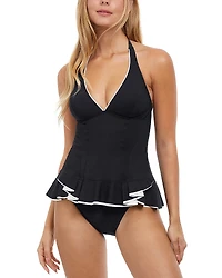 Gottex Belle Curve Halter Tankini