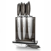 Schmidt Brothers Cutlery Bonded Ash 7-Pc. Knife Block Set