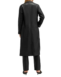 Aire Leather Coat
