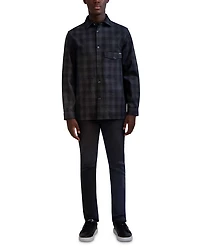Plaid Slim Fit Button Down Shirt
