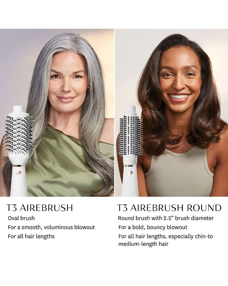 AireBrush 2.5" One-Step Smoothing & Volumizing Hair Dryer Brush