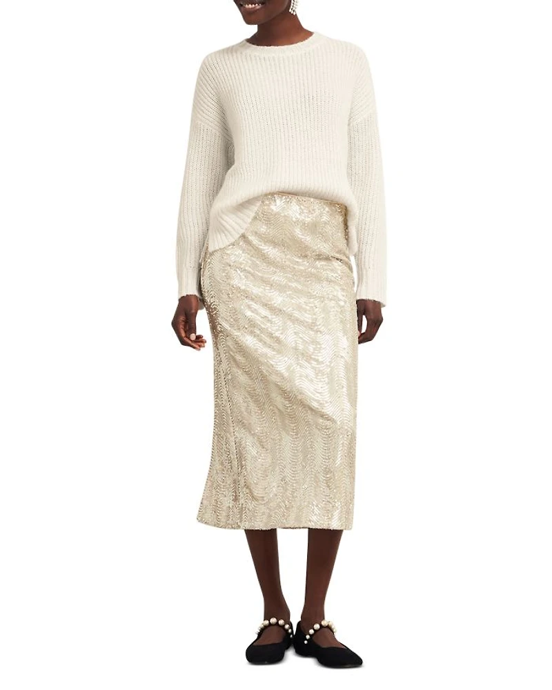 Marsha Sequined Sweater