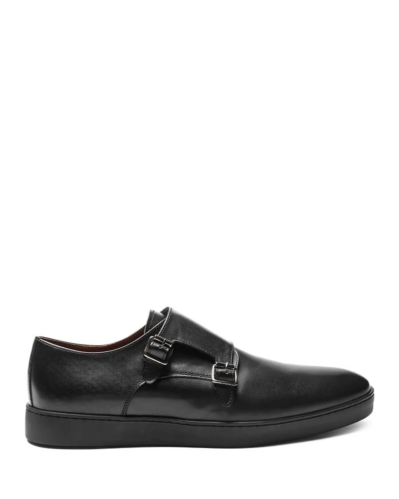 Men's Palestro Hybrid Double Buckle Monk Strap Shoes