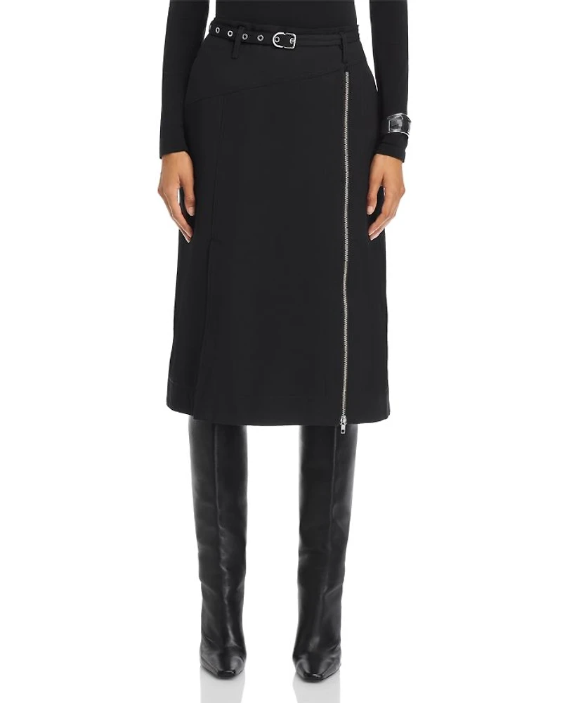 Belted Utility Skirt
