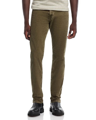 Tellis 32" Slim Fit Cross Hatch Corduroy Pants - Exclusive