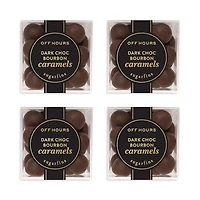 Sugarfina Dark Chocolate Bourbon Caramels, Set of 4