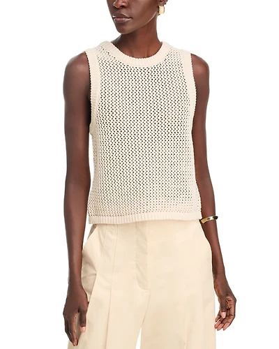 Estelle Crochet Racer Tank