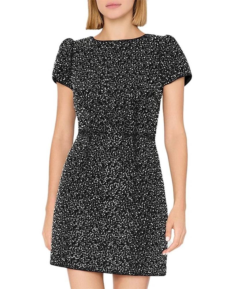 Rowen Beaded Mini Dress