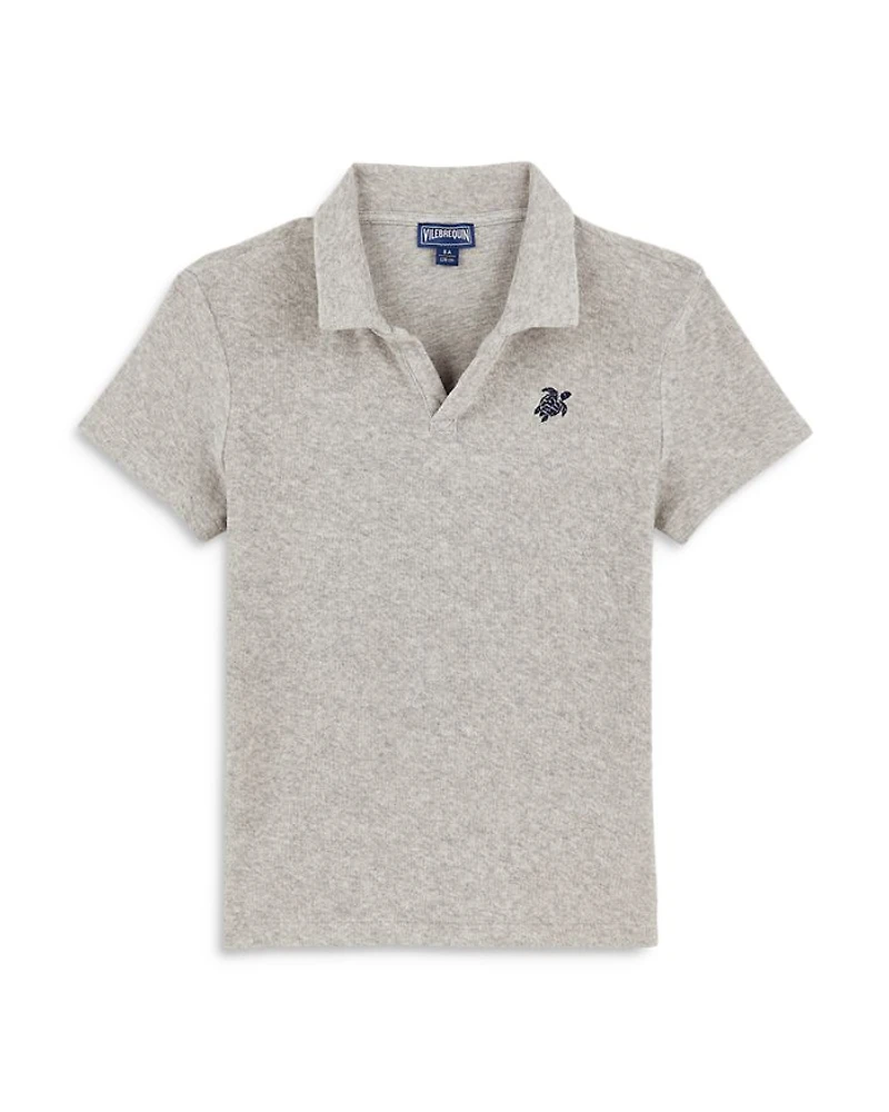 Gill Open Collar Polo Shirt