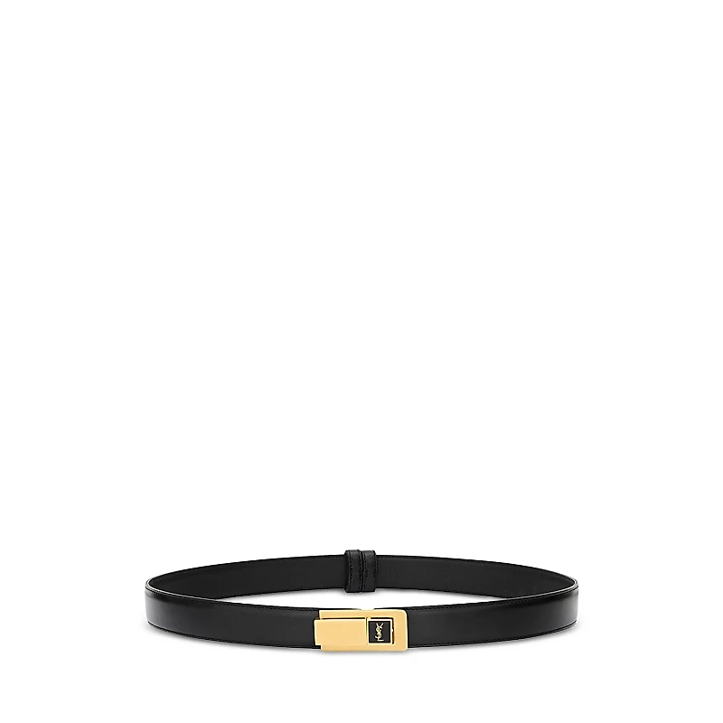 Saint Laurent Charniere Buckle Belt
