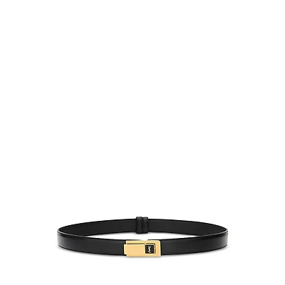 Saint Laurent Charniere Buckle Belt