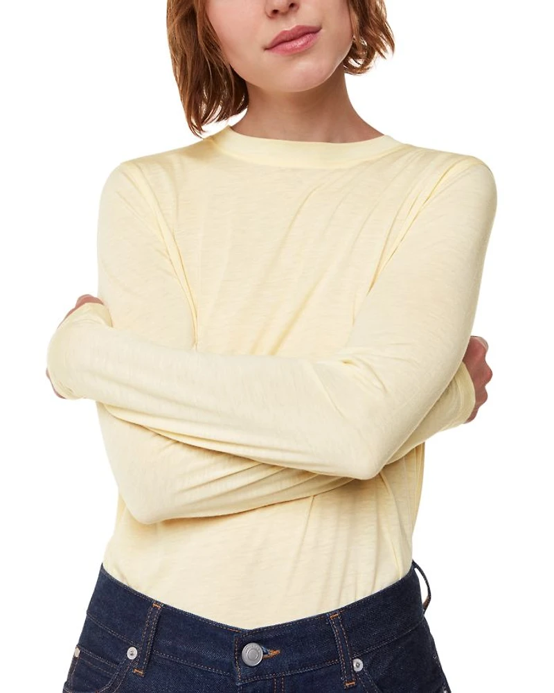Long Sleeve Crewneck Top