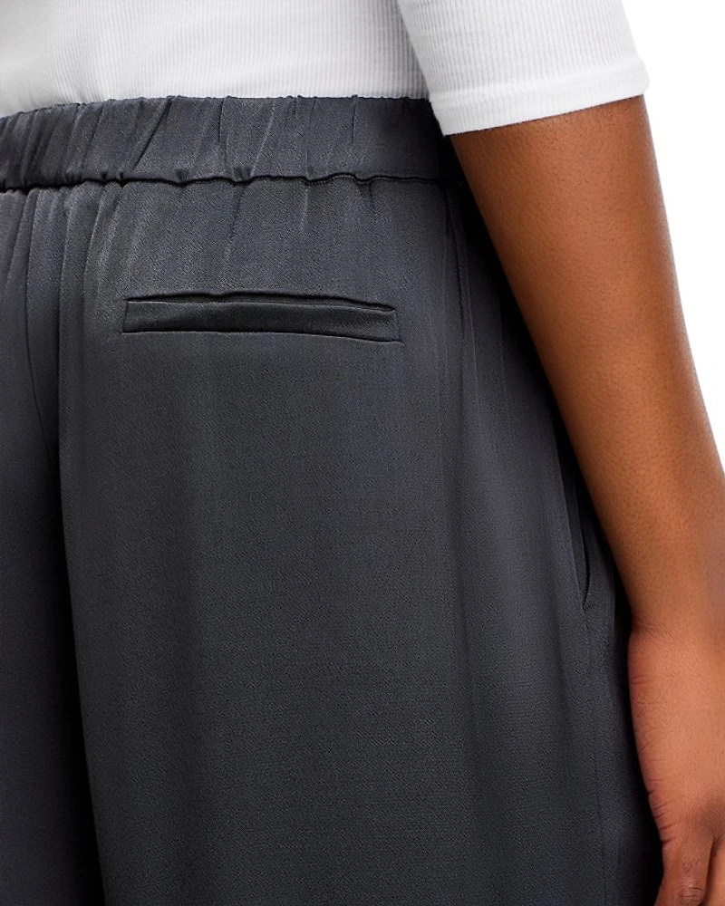 Fynn Satin Wide Leg Pants