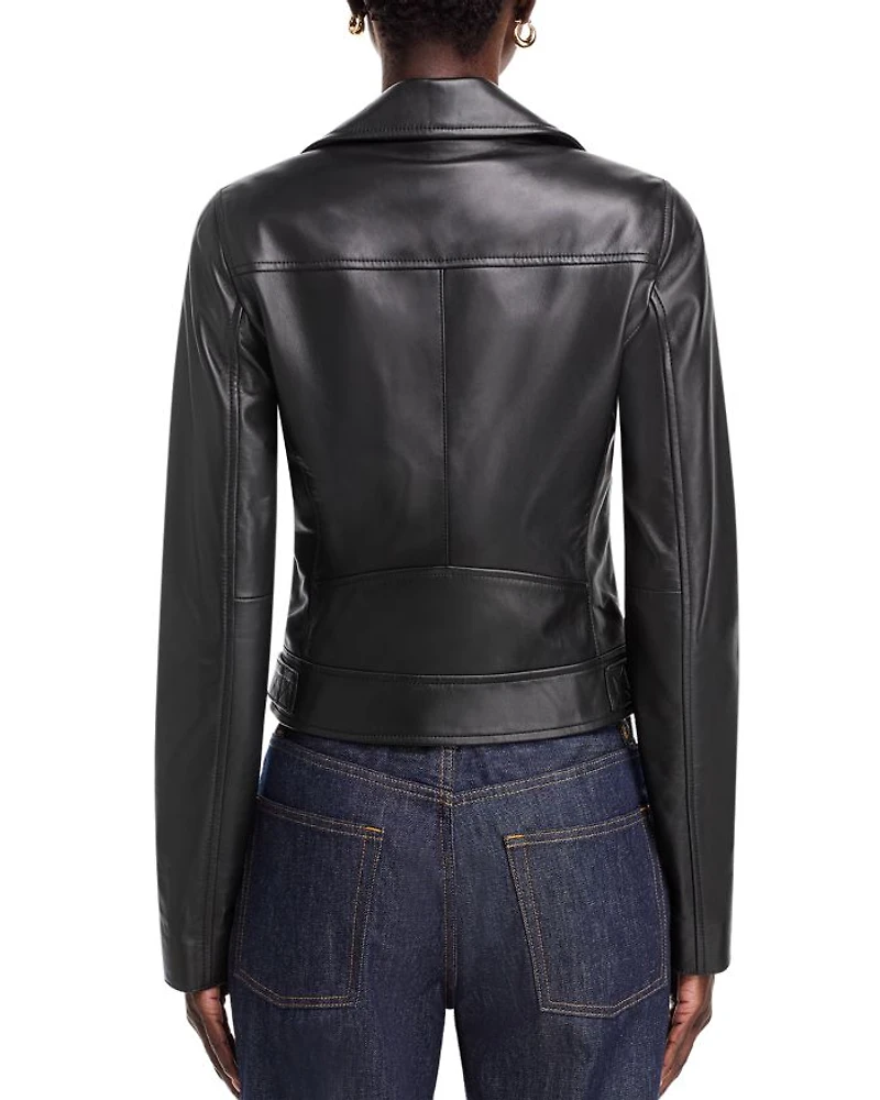 Leather Moto Jacket