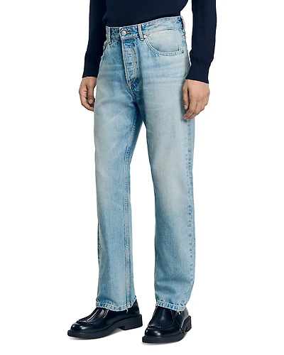 Sandro Stonewashed Jeans