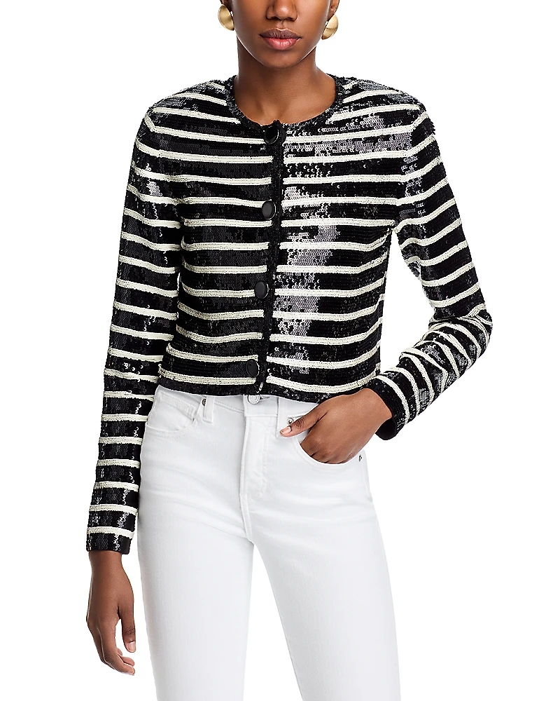 Veronica Beard Mickey Sequin Jacket