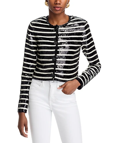 Veronica Beard Mickey Sequin Jacket