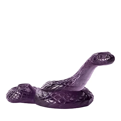 Lalique Snake Head up Sculpture