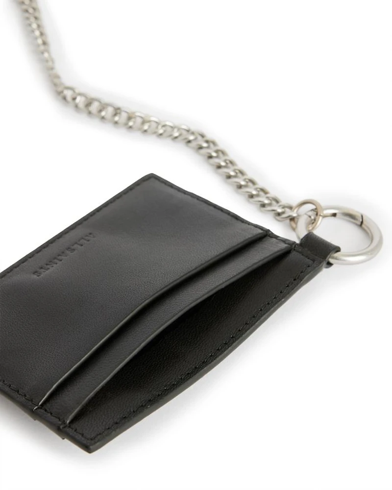Makoto Chain Leather Card Holder