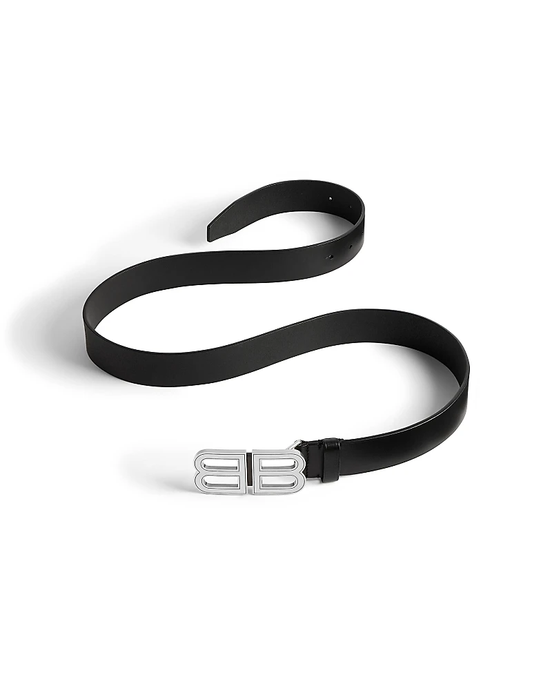 Balenciaga Men's Bb Hourglass Large Belt