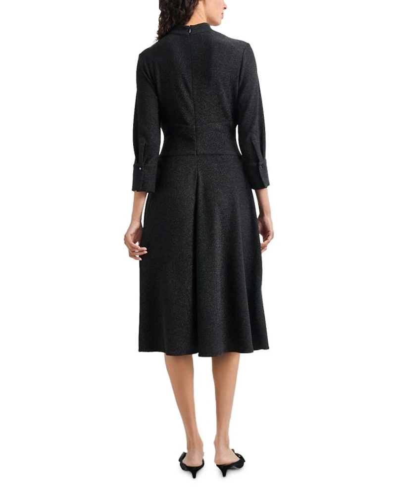 Sparkle Stretch Woven Midi Dress