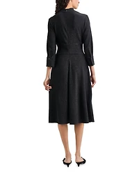 Sparkle Stretch Woven Midi Dress