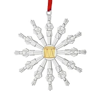 Nambe Twelve Days of Christmas: 12 Drummers Drumming Ornament