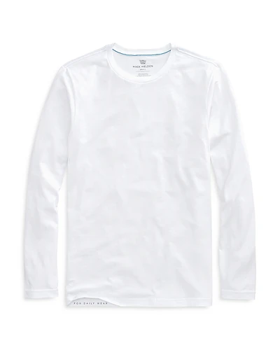 Mack Weldon Long Sleeve Pima Crewneck Tee