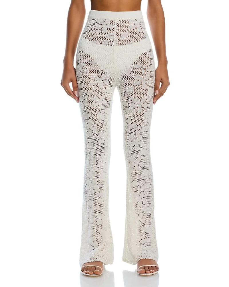 Flavia Crochet Cover Up Pants