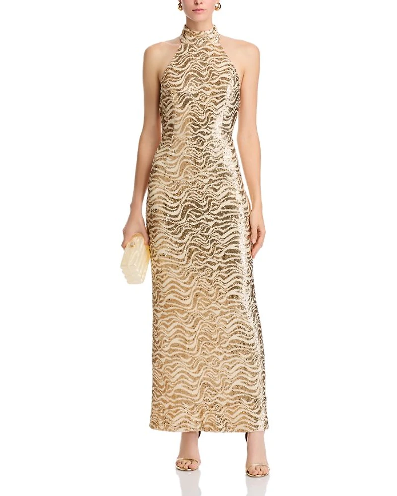 Liliane Sequined Gown