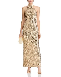 Liliane Sequined Gown