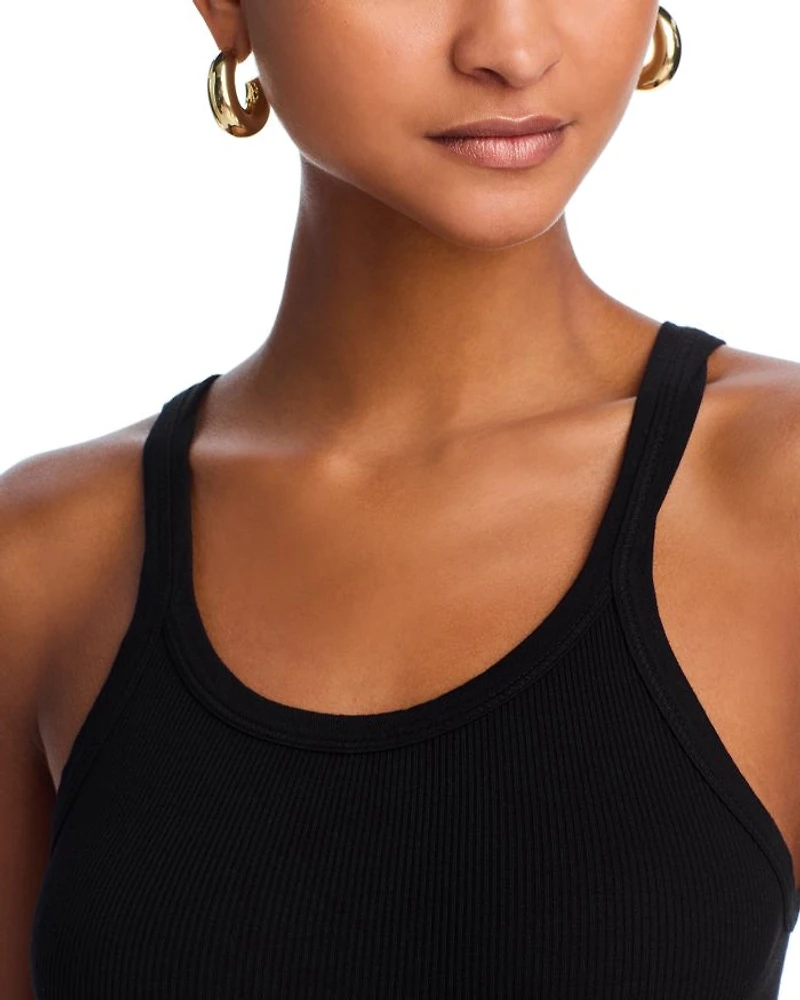 Ribbed Cotton Tank