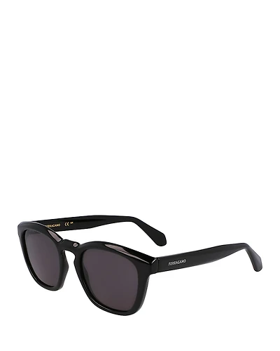 Ferragamo Classic Logo Keyhole Sunglasses, 50mm
