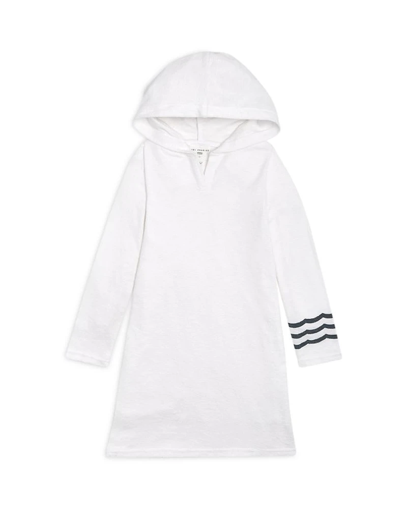 Girls' Terry Cotton Waves Poncho Dress - Little Kid, Big Kid