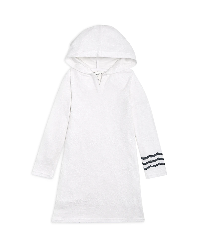 Sol Angeles Girls' Terry Cotton Waves Poncho Dress - Little Kid, Big Kid