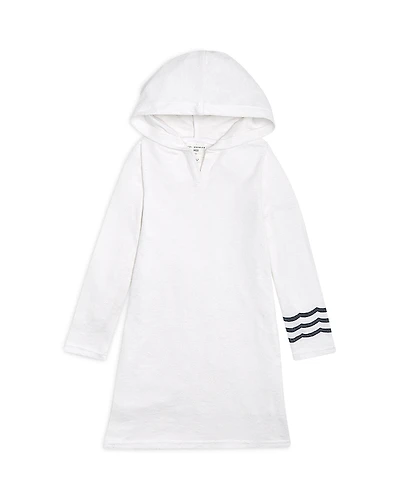 Sol Angeles Girls' Terry Cotton Waves Poncho Dress - Little Kid, Big Kid