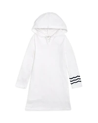 Sol Angeles Girls' Terry Cotton Waves Poncho Dress - Little Kid, Big Kid