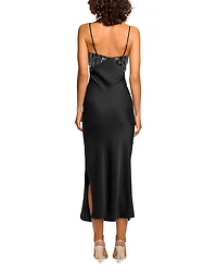 Nadiene Sequinned Bodice Dress