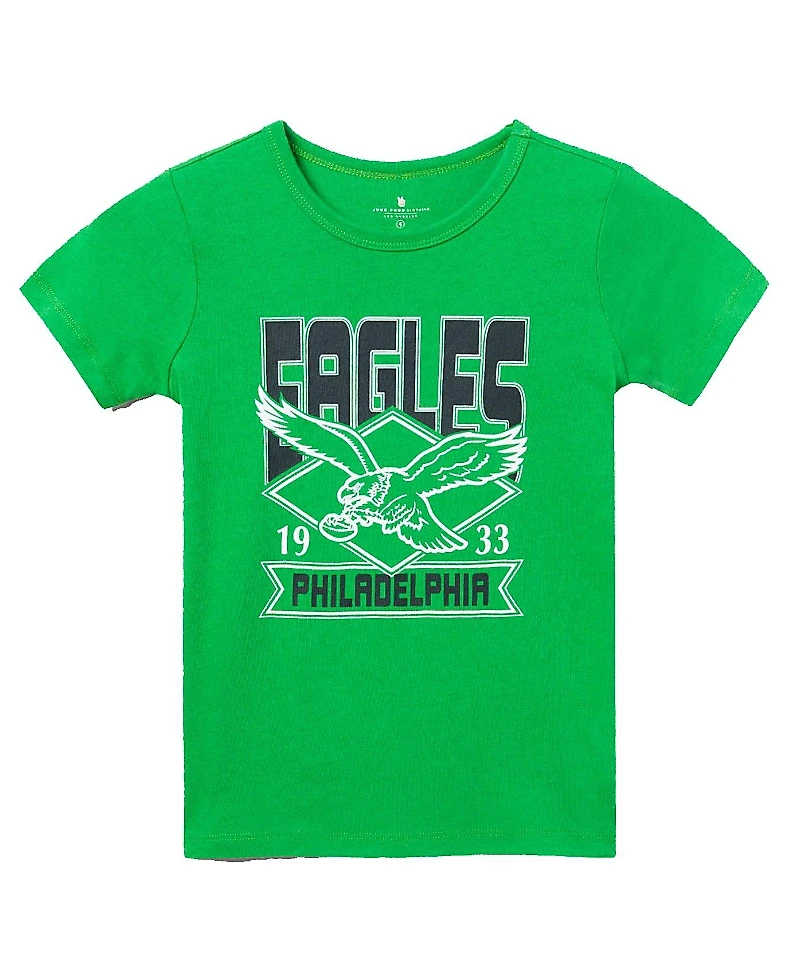 Junk Food Clothing Unisex Nfl Philadelphia Eagles Overtime Tee - Little Kid, Big Kid