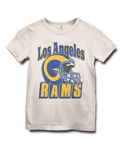 Junk Food Clothing Unisex Nfl Los Angeles Rams Helmet Tee - Little Kid, Big Kid
