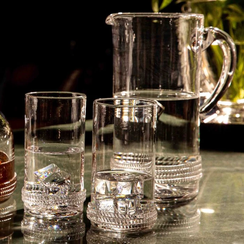 Dean Pitcher & Highball Glass, Set of 3