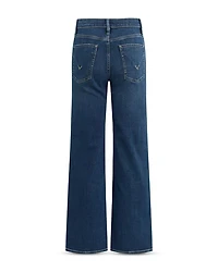 Rosie High Rise Ankle Wide Leg Jeans Fusion
