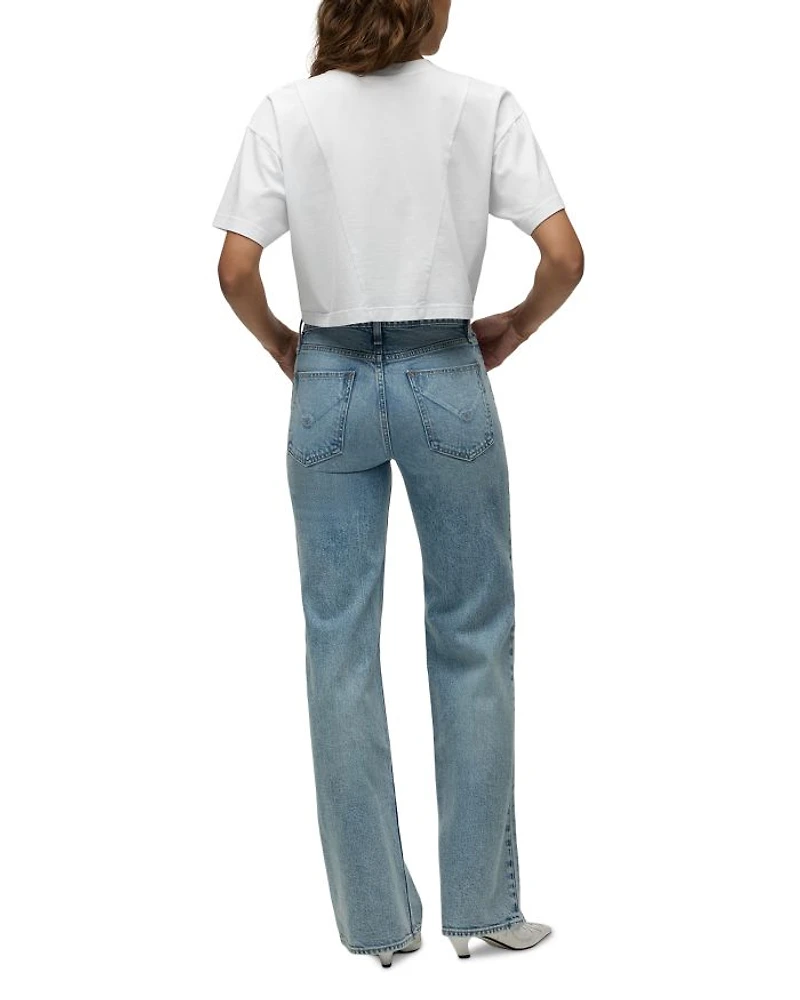 Rosie High Rise Wide Leg Jeans Rider