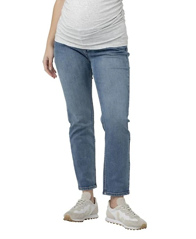 Hunter Over Bump Crop Jean Vintage Wash