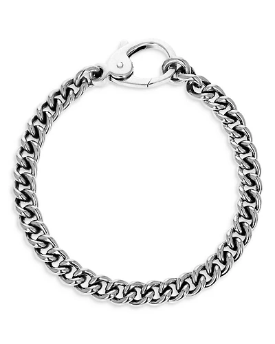 Sterling Silver Curb Link Chain Bracelet