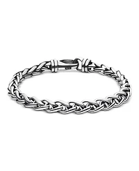 David Yurman Men's Sterling Silver Wheat Chain Link Bracelet, 6mm