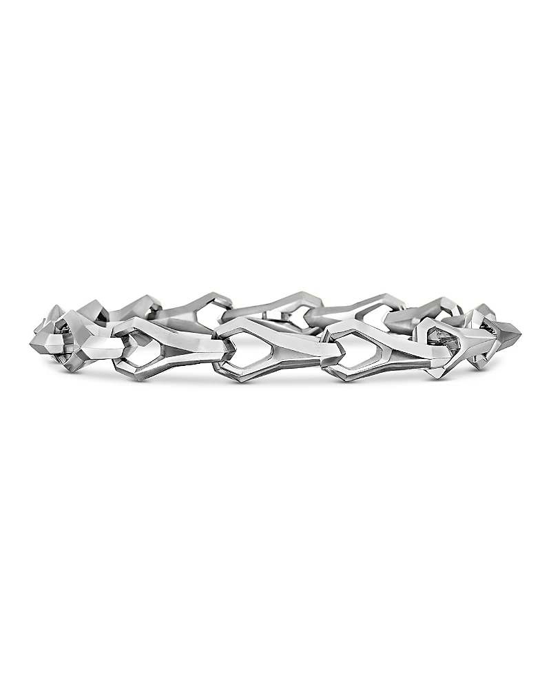David Yurman Men's Sterling Silver Chain Angled Link Bracelet